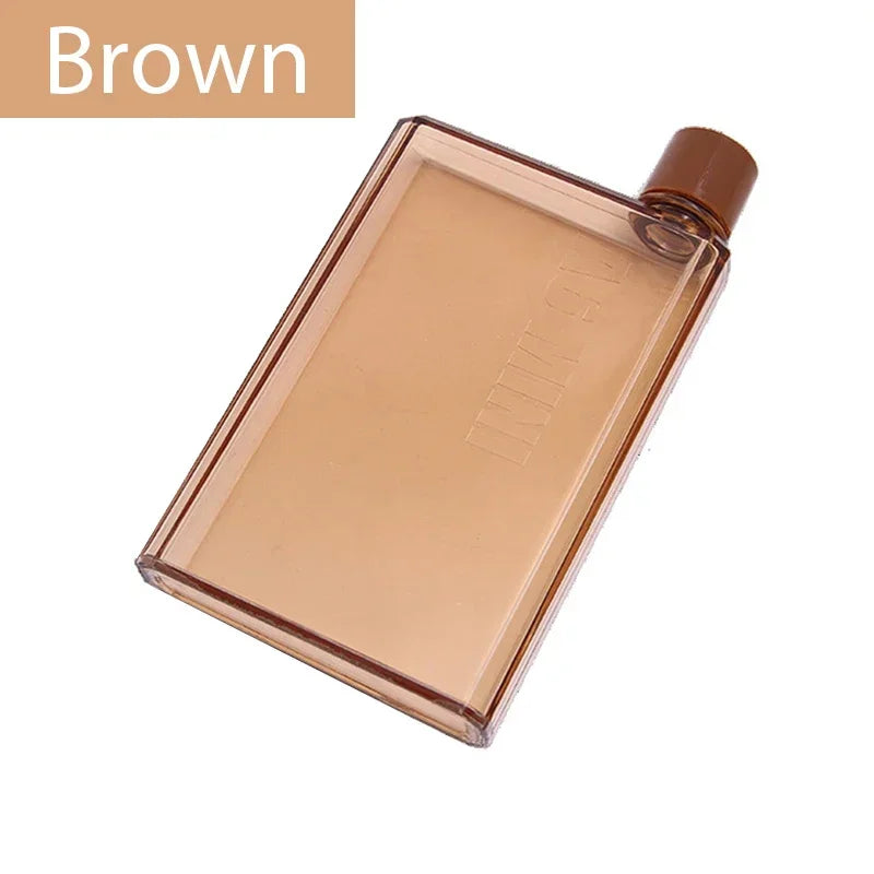 Brown rectangular bottle on a white background with 'Brown' label above.