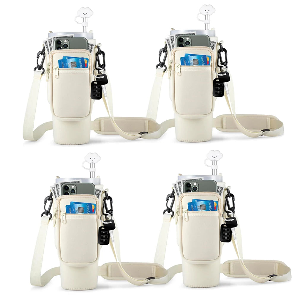 Water Bottle Carrier Pouch
